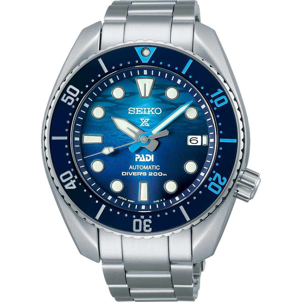 Seiko SPB375J Special Edition 'The Great Blue' Padi Automatic Mens Watch