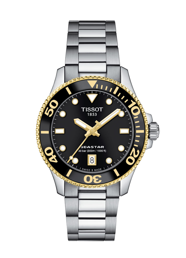 Tissot T1202102105100 Seastar Quartz Womens Watch
